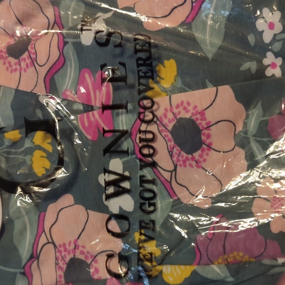 GOWNIES Recovery Robe, Flower Pattern, XL/XXL, NIB - Picture 6 of 7